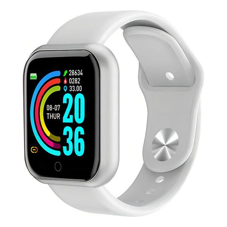 D20 pro relógio inteligente y68 bluetooth rastreador de fitness esportes relógio monitor freqüência cardíaca pressão