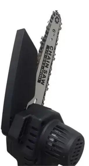 Mini Motoserra Elétrica Bateria De Lítio 24V Bivolt