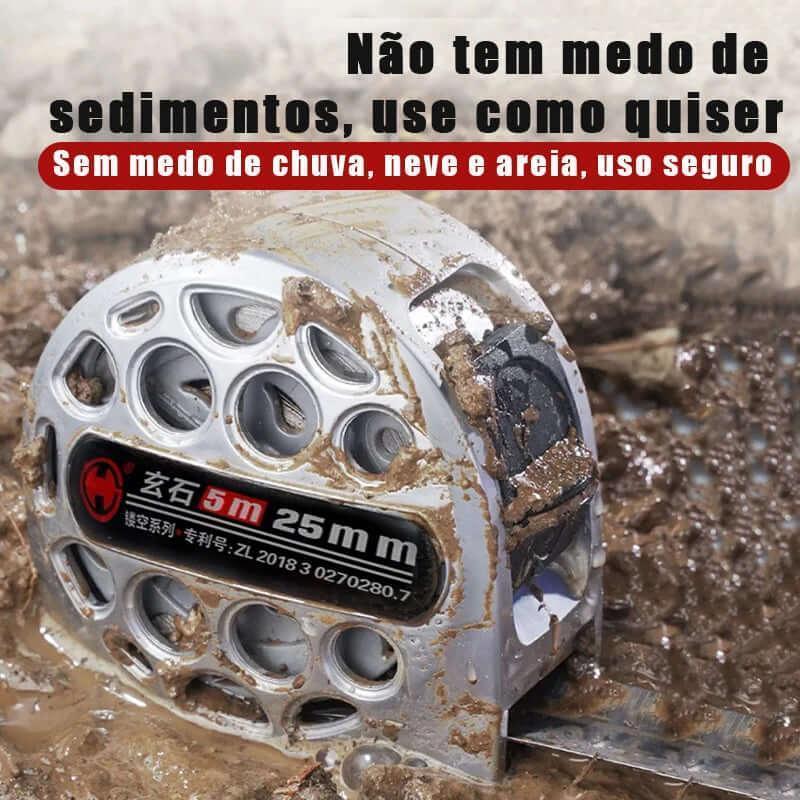 Fita Métrica Aço Premium Carpintaria 5M/7M Régua Métrica Alta Precisão