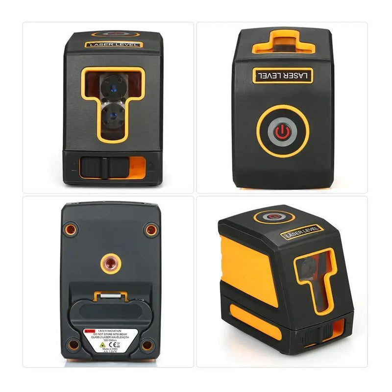 Mini laser de Linha Cruzada Nível a Laser com faixa de medição de 15m de comprimento de linha vertical e horizontal de autonivelamento