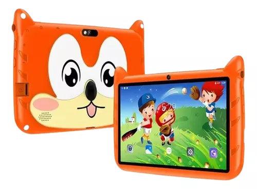 BDF Tablet com Câmera Dupla para Crianças, Android 13, 4GB de RAM, 64GB ROM, Expansão de 1TB, 5G WiFi, 4000mAh, 7 Polegadas