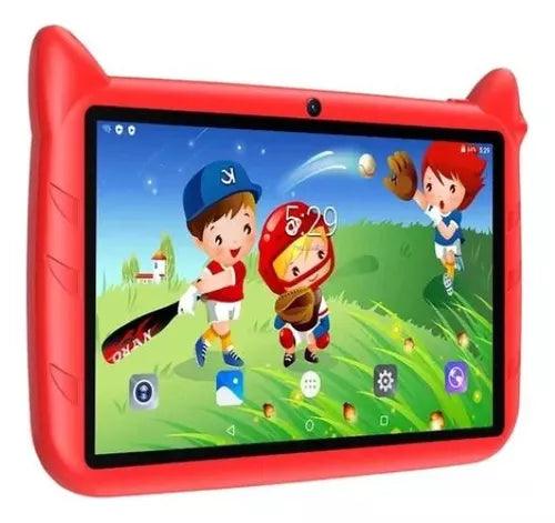 BDF Tablet com Câmera Dupla para Crianças, Android 13, 4GB de RAM, 64GB ROM, Expansão de 1TB, 5G WiFi, 4000mAh, 7 Polegadas